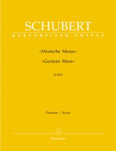 German Mass D 872 (Full Score)