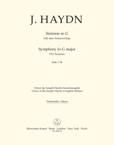 Symphony No.94 in G major (The Surprise) (Hob.I:94) (Cello/Bass)