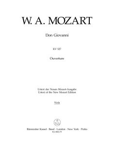 Overture to Don Giovanni (K.527) (Viola)
