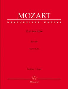 Overture to Cosi fan tutte (K.588) (Full Score)