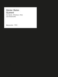 Harp Quintet (Full Score, paperback)
