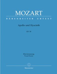 Apollo and Hyacinth (K.38) (Vocal Score)