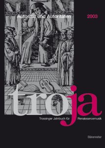 Troja Trossinger Jahrbuch 2003