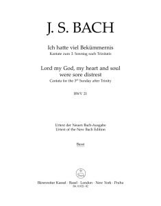 Cantata No.21: Ich hatte viel Bekuemmernis (BWV 21) (Cello/Bass)