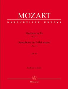 Symphony No.1 in E-flat major (K.16) (Full Score)