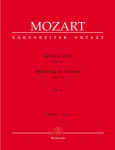 Symphony No.4 in D major (K.19) (Full Score)