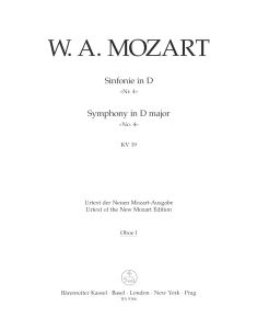 Symphony No.4 in D major (K.19) (Wind Set)
