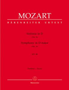Symphony No.8 in D major (K.48) (Full Score)