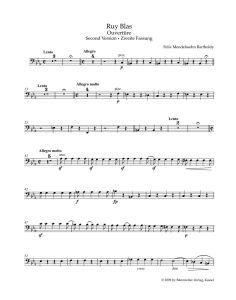 Ruy Blas Overture Op.95 (Cello)