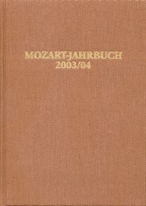 Mozart Jahrbuch 2003/04