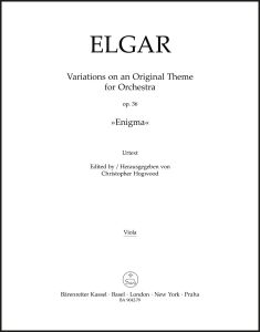 Enigma Variations for Orchestra Op.36 (Viola)