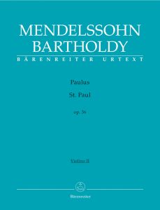 St Paul Op.36 (Violin II)