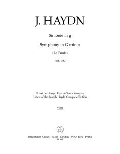 Symphony No.83 in G minor (La Poule) (Hob.I:83) (Viola)