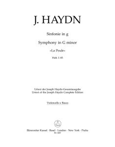 Symphony No.83 in G minor (La Poule) (Hob.I:83) (Cello/Bass)