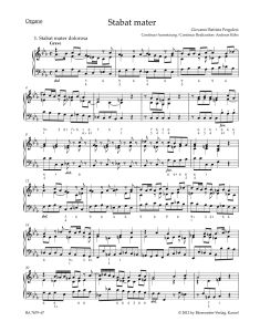 Stabat mater (Organ)