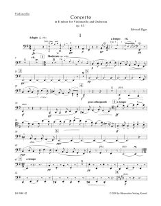 Concerto for Cello in E minor Op.85 (Cello)
