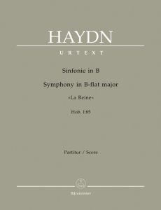 Symphony No.85 in B flat major (La Reine) (Hob.I:85) (Full Score)