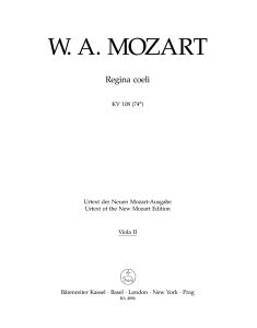 Regina coeli in C major (K.108) (Viola II)