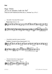Totentanz Op.12/2 (Flute)