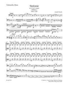 Symphony No.100 in G major (Military) (Hob.I:100) (Cello/Bass)