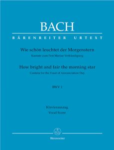 Cantata No.1 Wie schön leuchtet der Morgenstern (BWV 1) (Vocal Score)