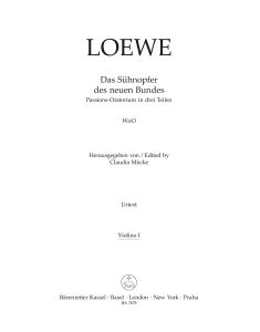 Das Sühnopfer des neuen Bundes (Violin I)