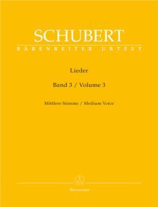 Lieder Volume 3, Medium Voice & Piano