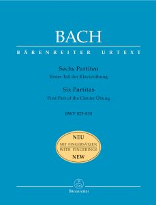 Six Partitas (BWV 825-830) (Piano with fingerings)