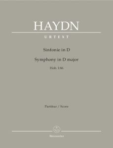 Symphony No.86 in D major (Hob.I:86) (Full Score)