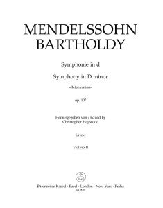 Symphony No.5 in D major Op.107 (Reformation) (Violin II)