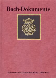 Bach Dokumente Volume 6