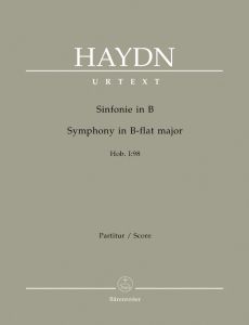 Symphony No.98 in B flat major (Hob.I:98) (Full Score)