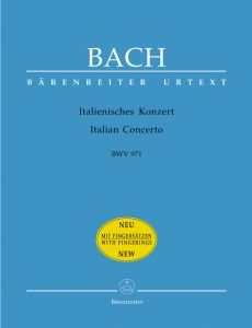 Italian Concerto (BWV 971) (with fingerings) (Piano)