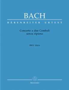 Concerto for two Harpsichords in C major (BWV 1061a)
