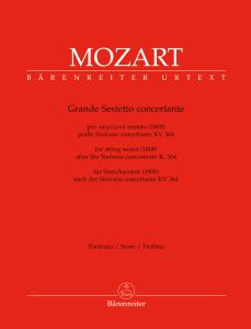 Grande sestetto concertante for String Sextet (K.364) (Full Score)