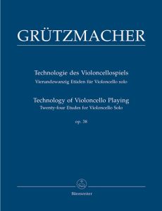 Technology of Violoncello Playing Op.38. Twenty-four Etudes for Violoncello solo