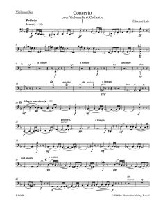 Concerto for Violoncello in D minor (Cello)