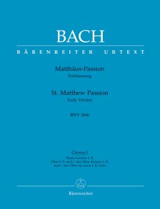 St Matthew Passion. Early version (BWV 244b) (Wind Set)