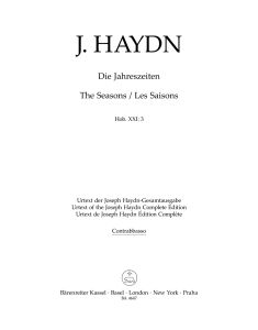 The Seasons (Hob.XXI:3) (Double Bass)