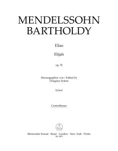 Elijah Op.70 (Double Bass)