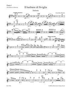 Overture to Il barbiere di Siviglia (The Barber of Seville) (Wind Set)