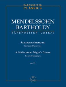 A Midsummer Night's Dream Op.21 - Concert Overture (Study Score)
