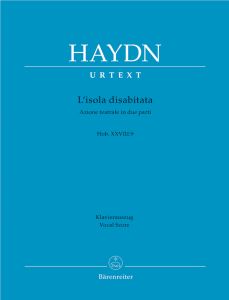 L'isola disabitata (Hob.XXVIII:9) (Vocal Score)