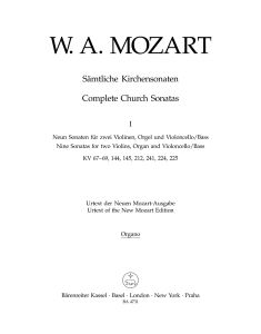 Complete Church Sonatas: Volume 1 (Organ)