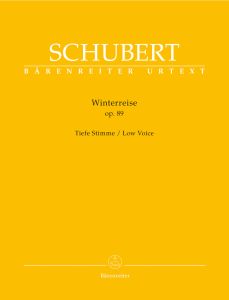 Winterreise Op.89 D 911 Low Voice & Piano