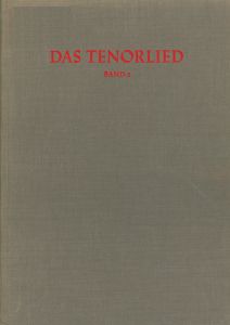 Das Tenorlied Vol 2