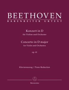 Concerto for Violin in D major Op.61 (Violin & Piano)