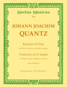 Concerto for Flute in D (Pour Potsdam) (Flute & Piano)