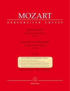 Concerto for Horn No.4 in E-flat major (K.495) (Horn & Piano)