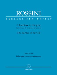 Il barbiere di Siviglia (The Barber of Seville) (Vocal Score, hardback)